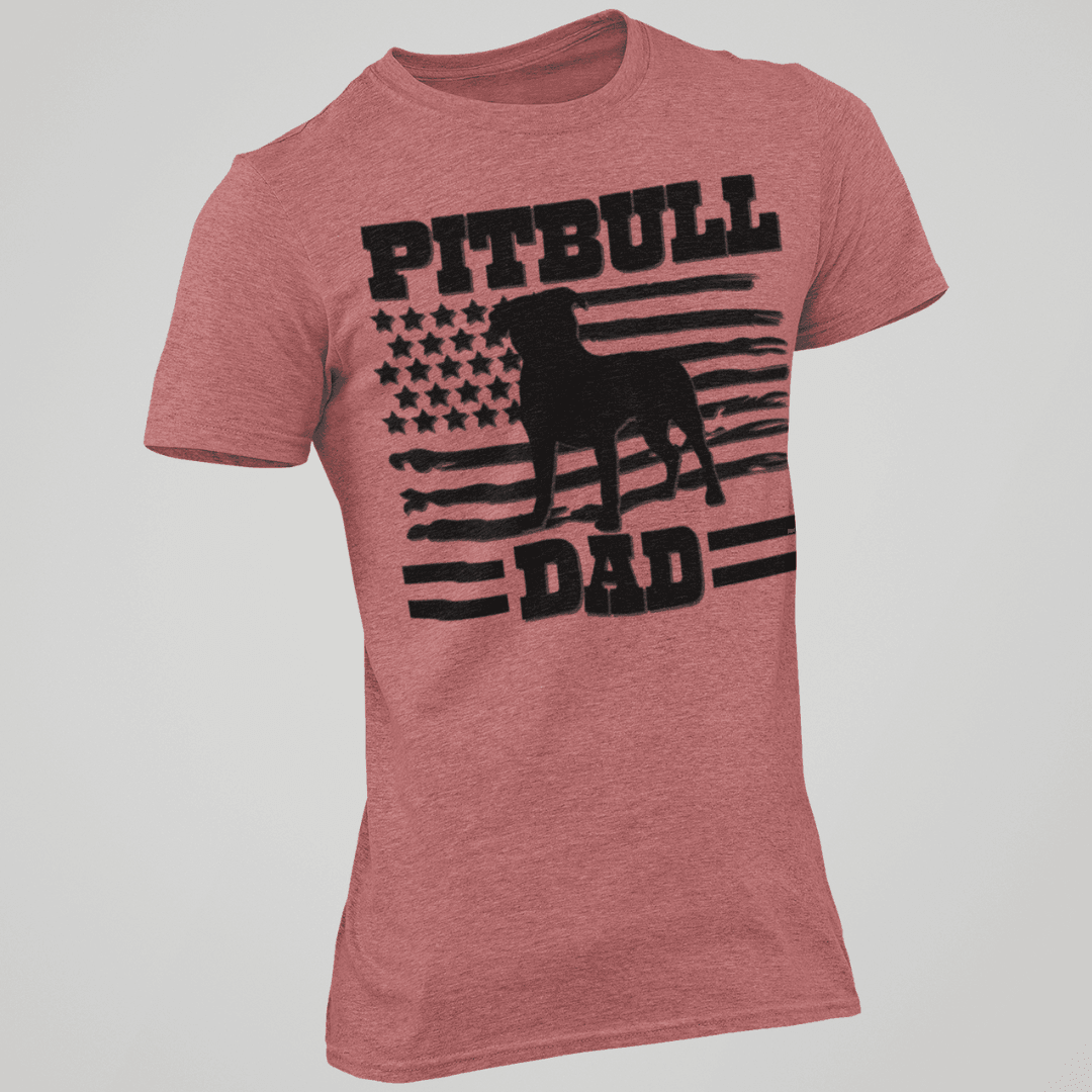 Pitbull Dad Unisex Tee