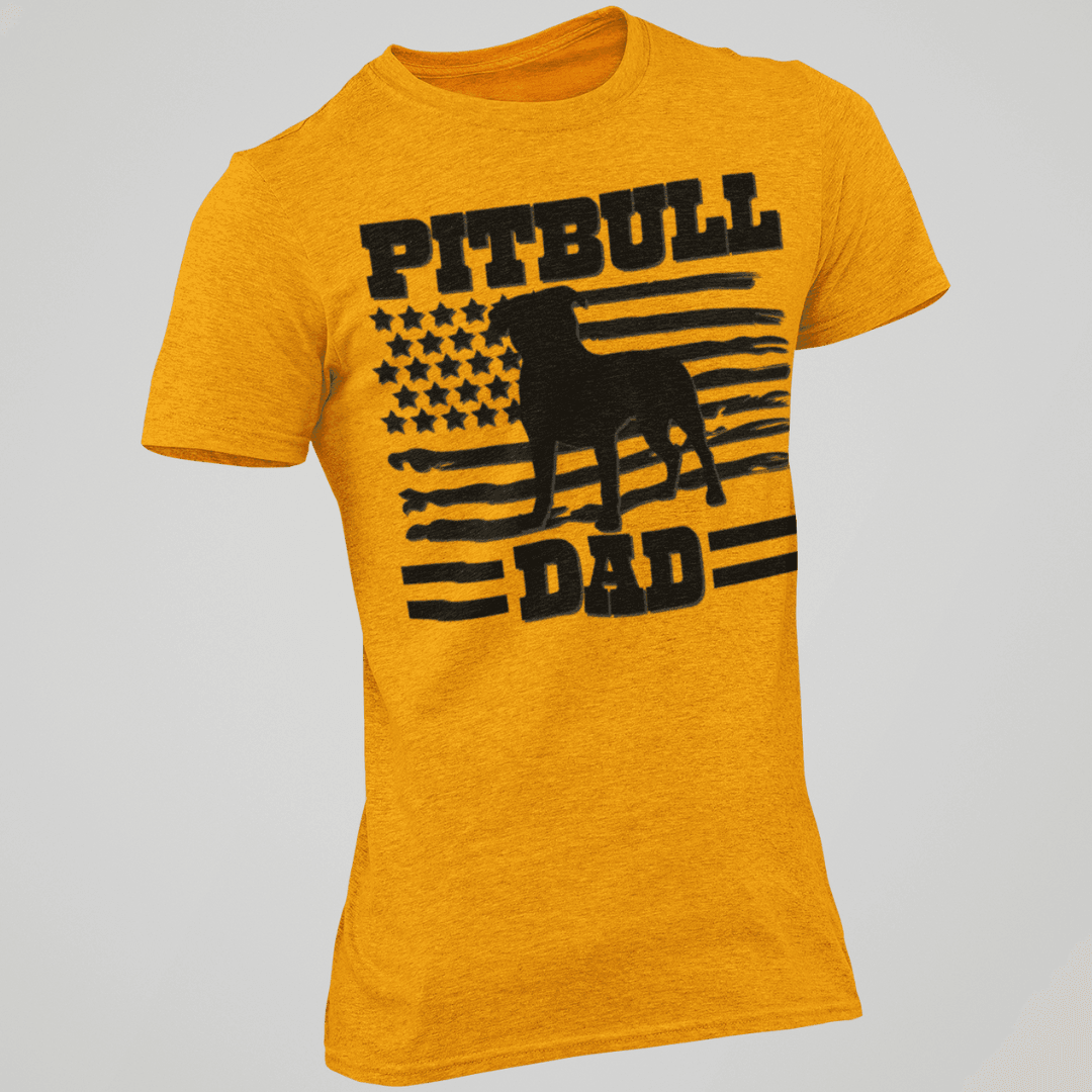 Pitbull Dad Unisex Tee