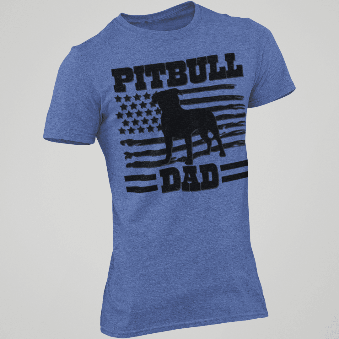 Pitbull Dad Unisex Tee