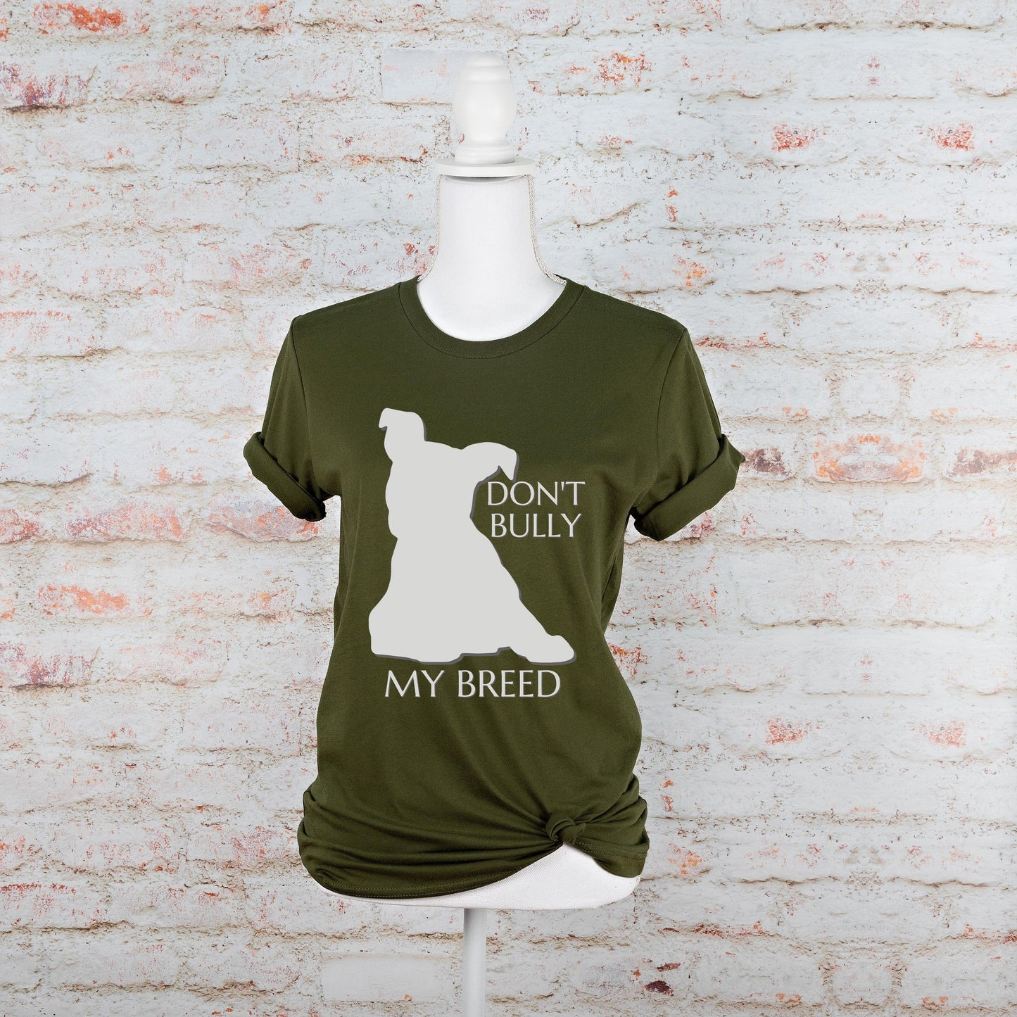 Pitbull Silhouette Unisex Tee