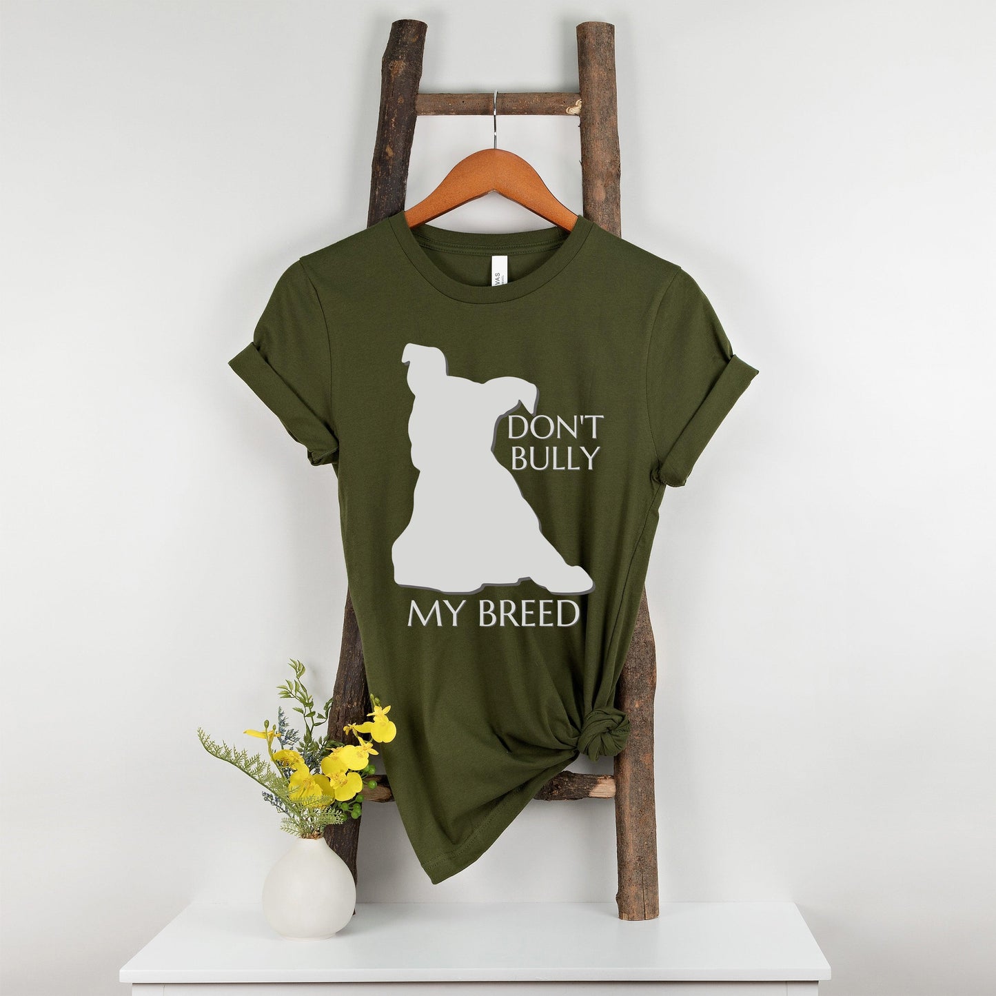 Pitbull Silhouette Unisex Tee