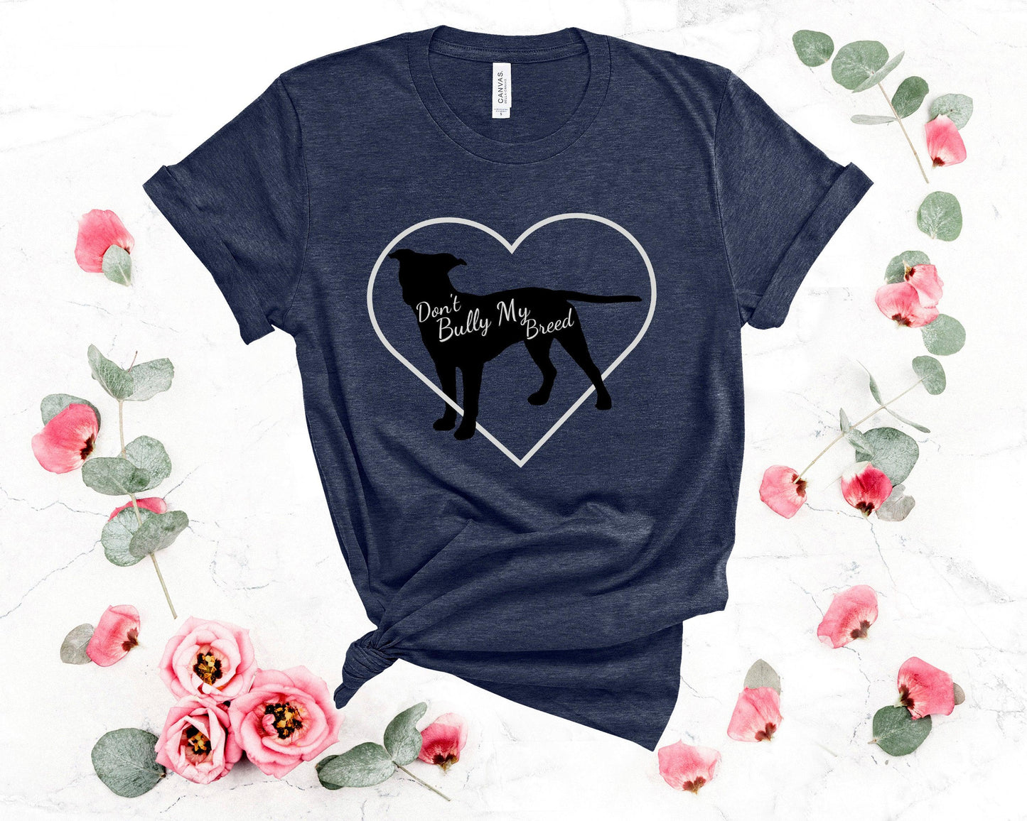 Pitbull Heart Unisex Tee
