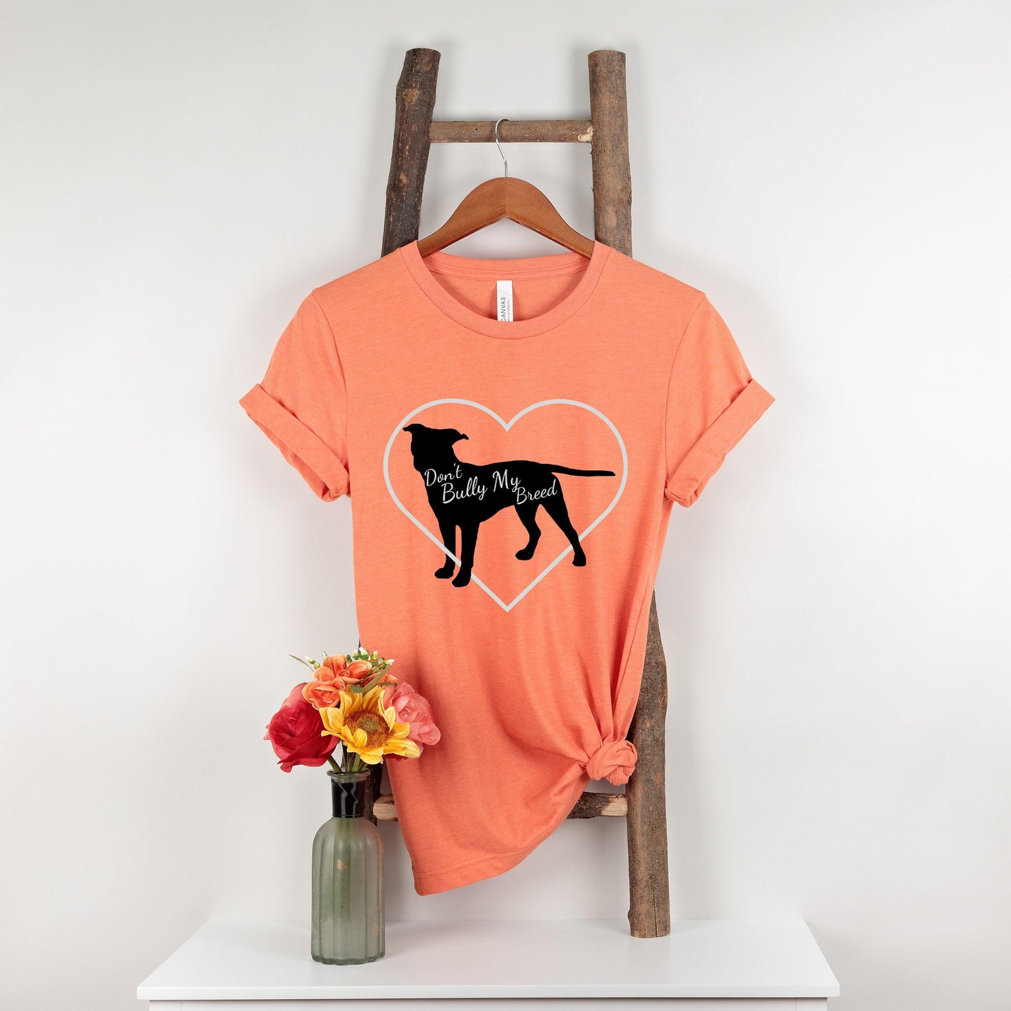 Pitbull Heart Unisex Tee