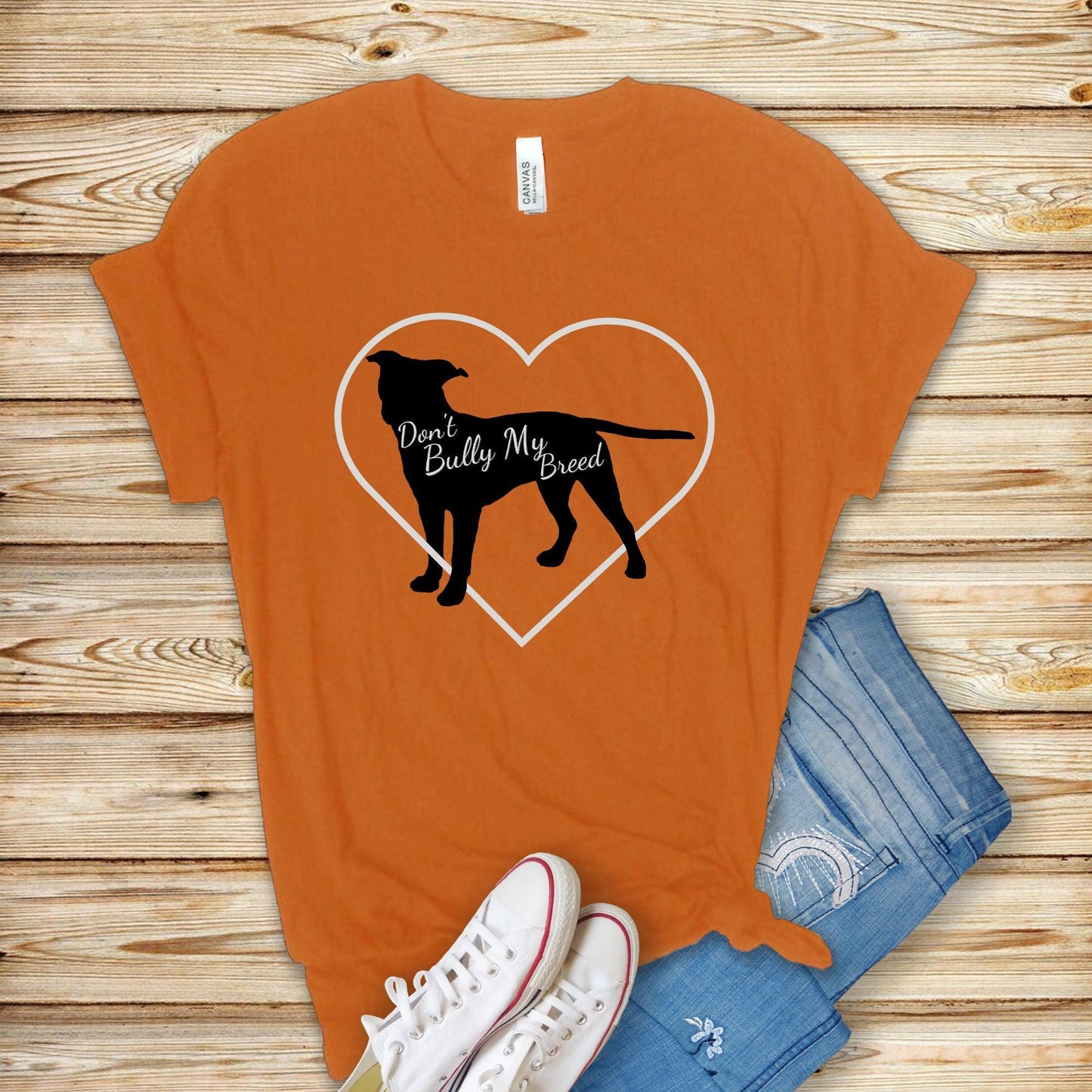 Pitbull Heart Unisex Tee